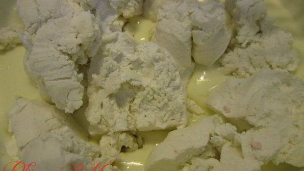 торт зефирно-малиновый