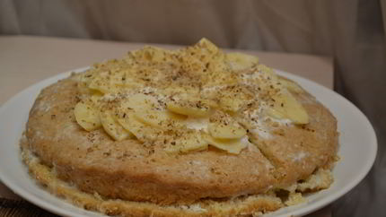 Торт-желе на основе сладкого коржа