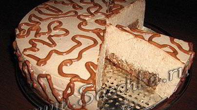 Творожный торт без выпечки