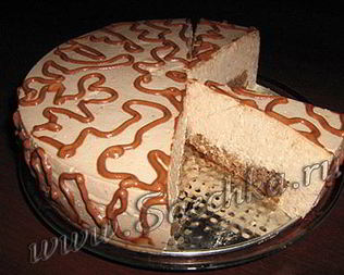 Творожный торт без выпечки