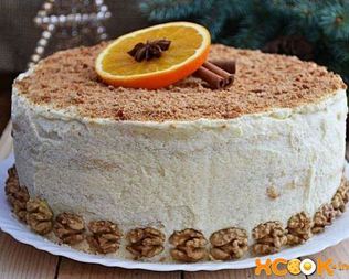 Творожный торт