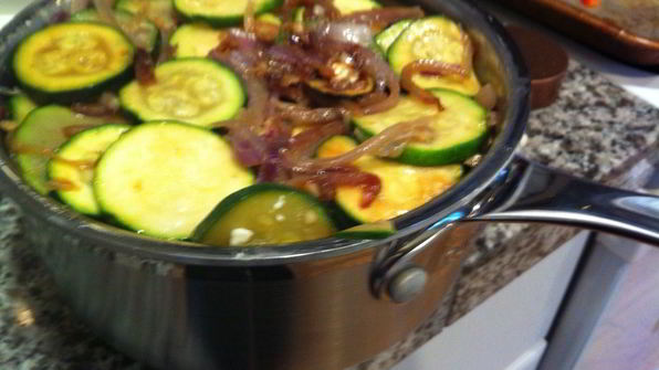 закусочный торт с баклажанами