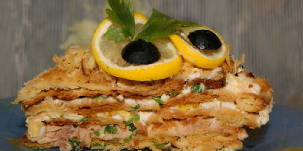 Рецепт закусочный торт тайна императора