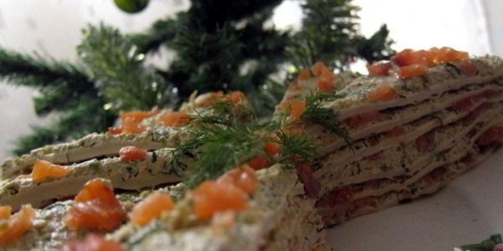 Рецепт закусочный торт