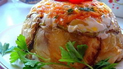 Закусочные кабачковые тортики