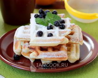 Бельгийские вафли