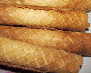 Вафельные трубочки