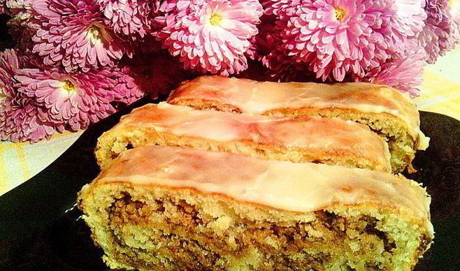 Венгерский ореховый рулет