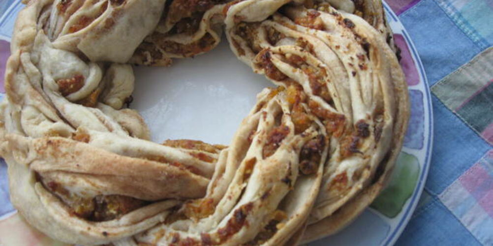 Рецепт венок-рулет кранч