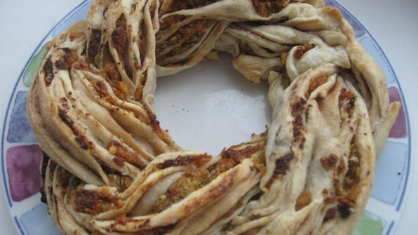 венок-рулет кранч