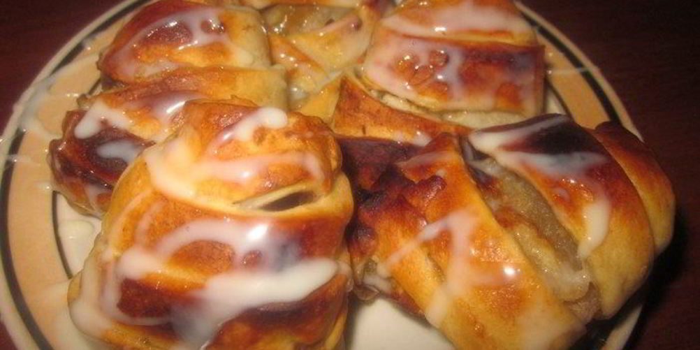 Рецепт яблочные рулетики