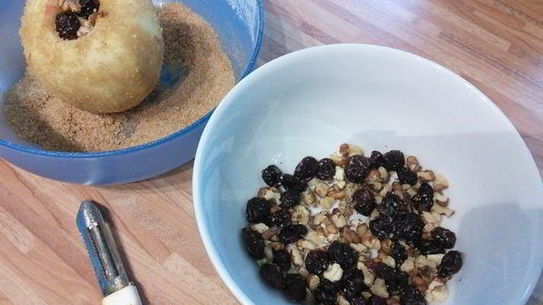 яблоки в тесте с сюрпризом