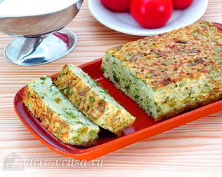 Рисовая запеканка