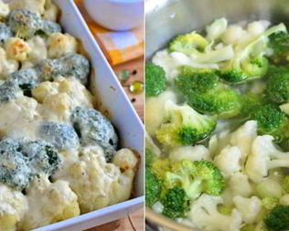 Запеканка из цветной капусты