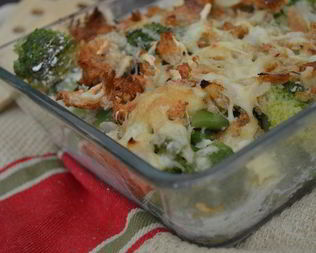 Запеканка с мясом