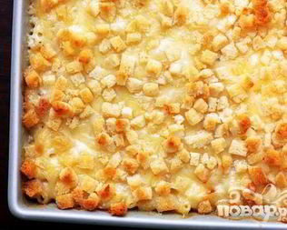 Домашняя запеканка с макаронами и сыром