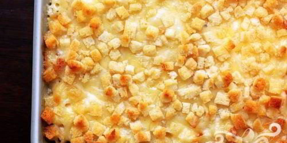 Рецепт домашняя запеканка с макаронами и сыром