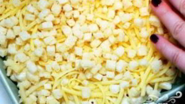 домашняя запеканка с макаронами и сыром