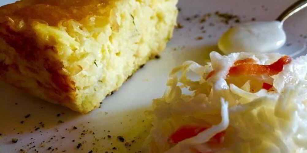 Рецепт картофельная запеканка из тертого картофеля