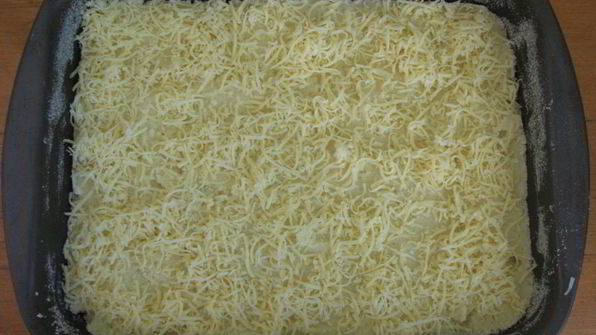 картофельная запеканка с фаршем и сыром