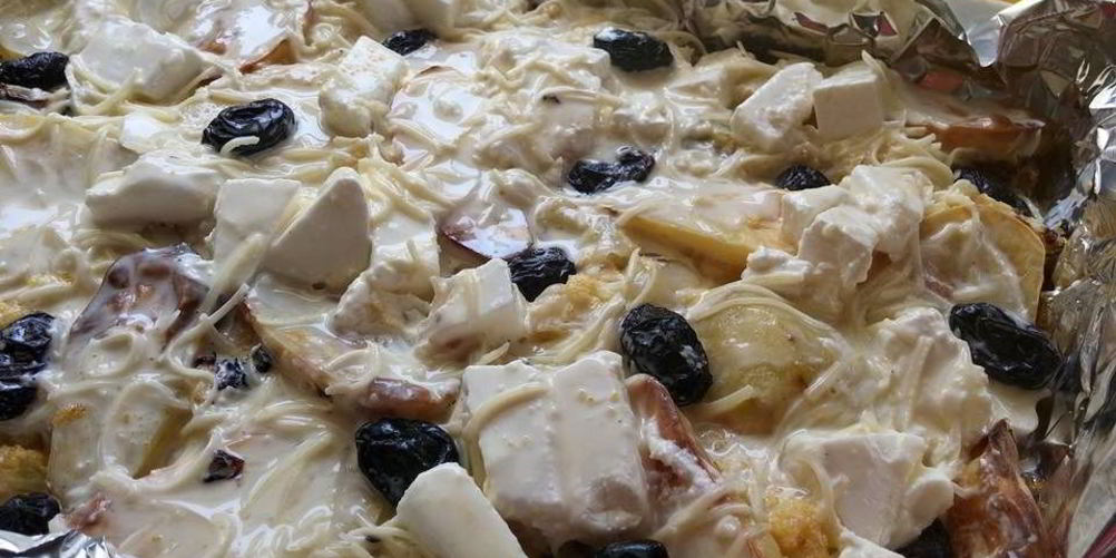 Рецепт картофельная запеканка с капустой и грибами