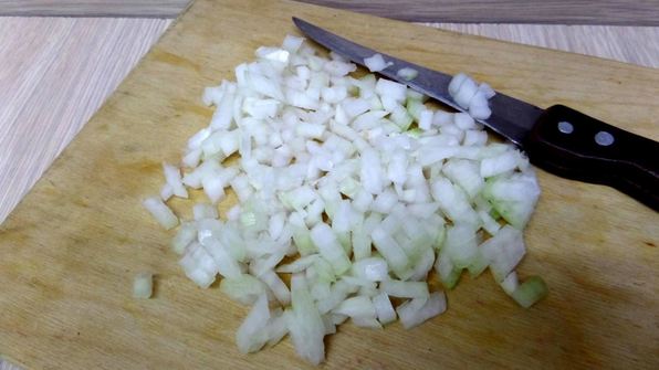 картофельная запеканка с куриной печенью