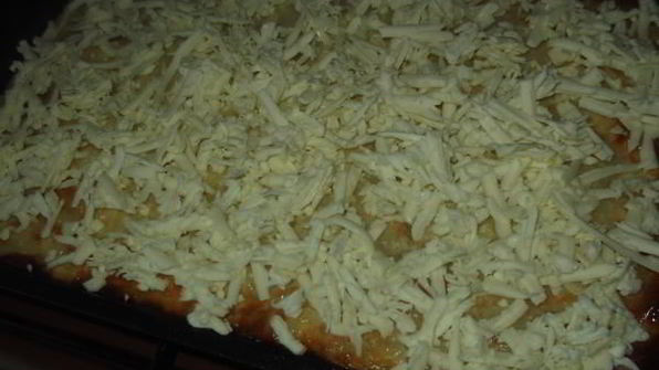 картофельная запеканка с шампиньонами