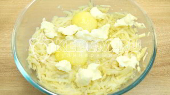 картофельная запеканка с сыром в мультиварке