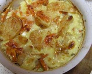 Картофельная запеканка слоями