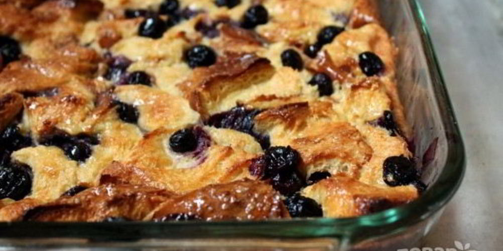 Рецепт хлебная запеканка с кленовым сиропом