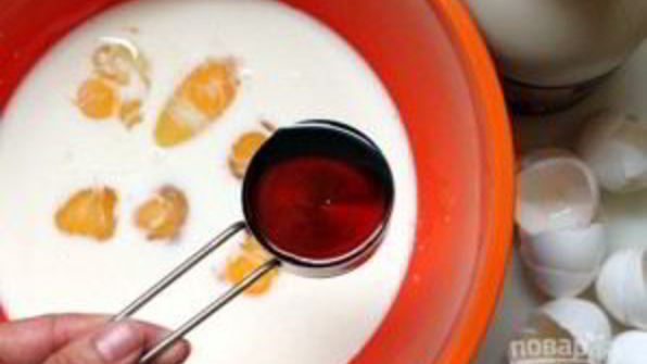 хлебная запеканка с кленовым сиропом