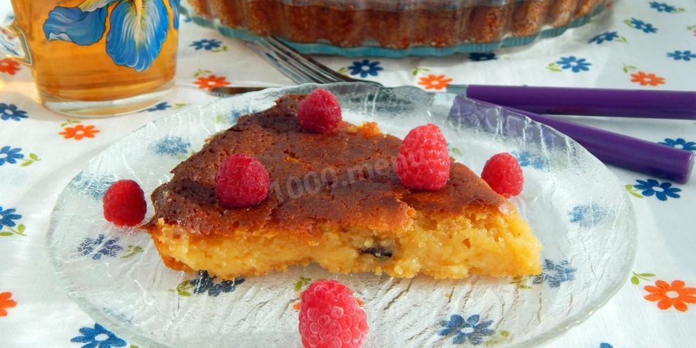 Рецепт классическая запеканка с манкой