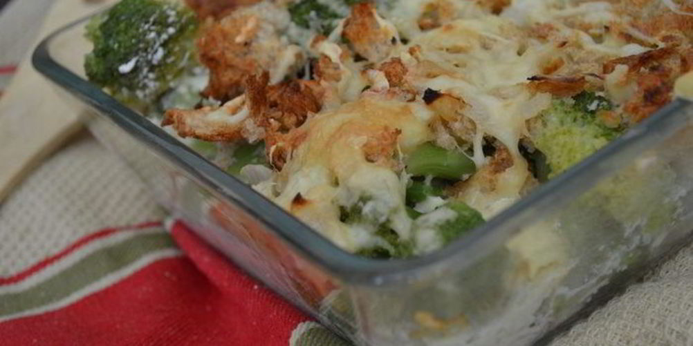 Рецепт куриная запеканка с брокколи