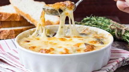 Куриная запеканка с сыром