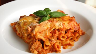 Макаронная запеканка зити