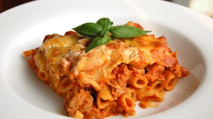 Макаронная запеканка зити