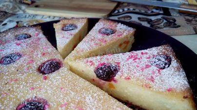 Манно творожная запеканка в духовке