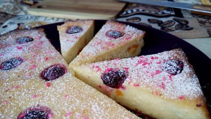 Манно творожная запеканка в духовке