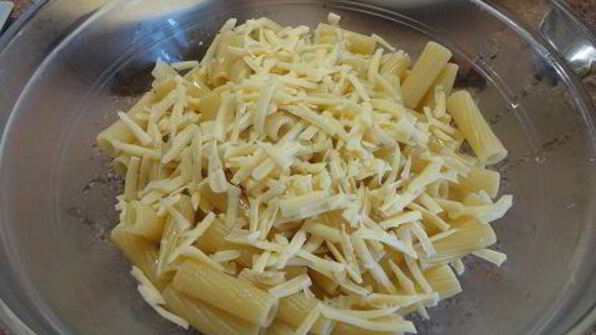 мясная запеканка с тортильони