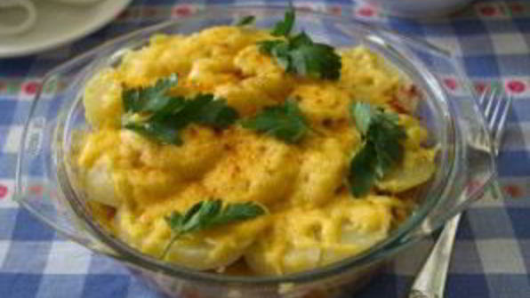 мясная запеканка в микроволновке