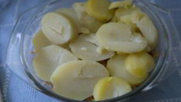 мясная запеканка в микроволновке