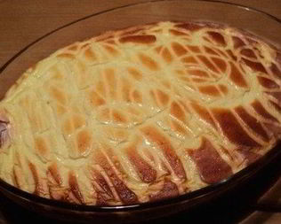 Нежная творожная запеканка с изюмом без муки