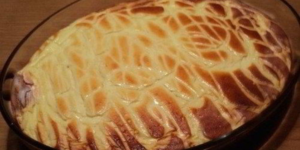 Рецепт нежная творожная запеканка с изюмом без муки