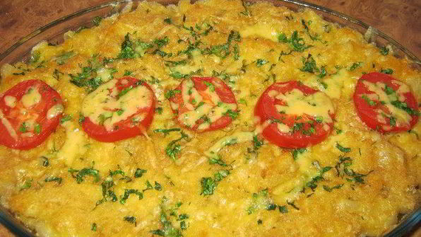 осенняя запеканка с печенью