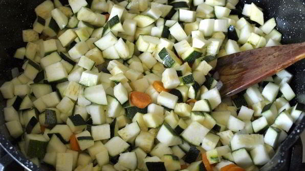 пирог-запеканка с кабачками