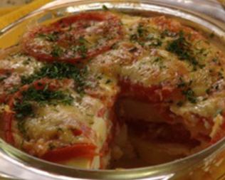 Помидорная запеканка