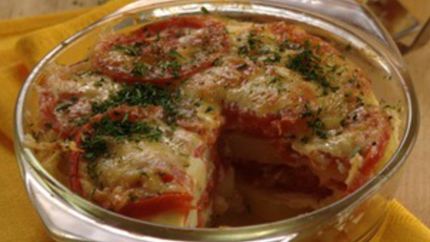 Помидорная запеканка