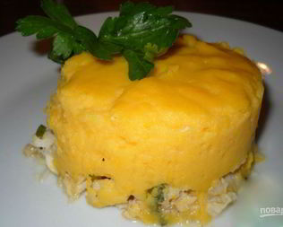 Порционные мини-запеканки с тыквой