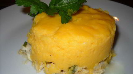 Порционные мини-запеканки с тыквой