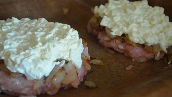 порционные запеканки из фарша стожки